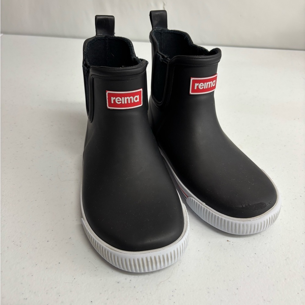 Reima Kids' Rain Boots Ankles in black Child Size 12/12.5